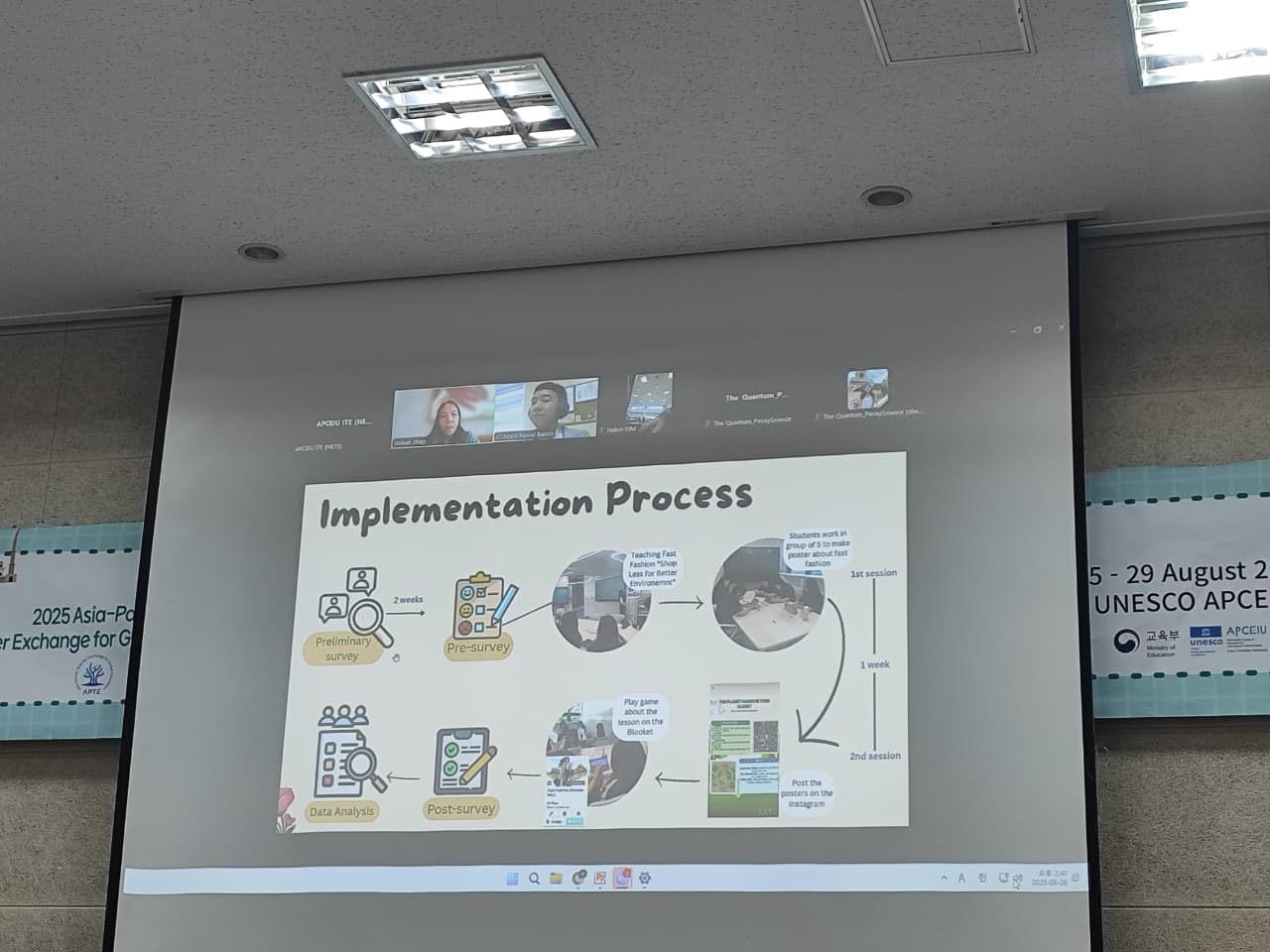 Materi utama hari ini adalah tentang Adjusting to Korean School Mindset and Emotional Readiness. Dari sesi ini saya semakin paham mengapa sistem pendidikan Korea dikenal maju dan menghasilkan generasi yang cerdas. Di sini, para siswa memiliki semangat belajar yang luar biasa—bahkan dikenal dengan istilah education fever.