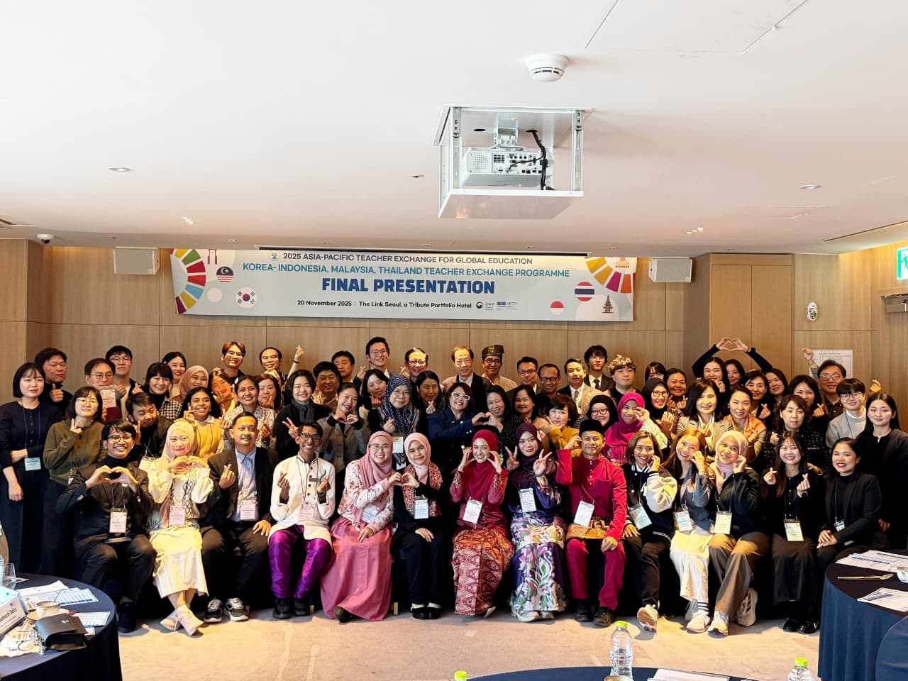 Bersama Peserta Teacher Exchange Indonesia, Malaysia, dan Thailand